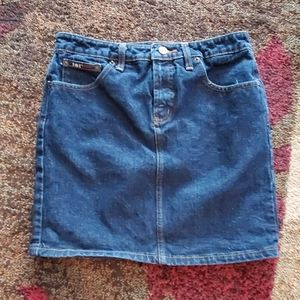 LEI jean mini skirt, size 3